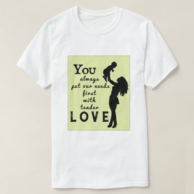 Camiseta Amor Terno (Frente do Design)