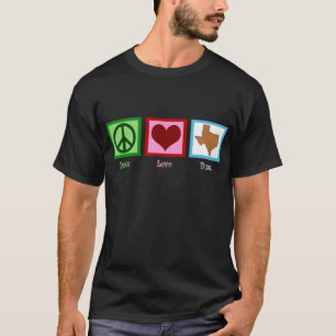 Camiseta Amor Texas da paz