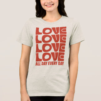 Camiseta Amor todo o dia