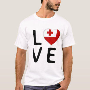 Camiseta Amor - Tonga Flag