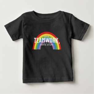 Camiseta Amor, trabalho em equipe, e todas essas coisas hip