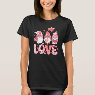 Camiseta AMOR Três Gnomos Dia de São Valentim