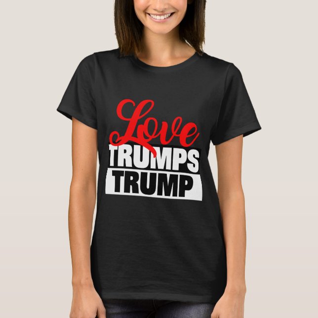 Camiseta Amor Trumps Trump T Shirt (Frente)