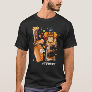 Camiseta AMOR Turquia Pergrim Pumpkin Pie Bartender Life Th