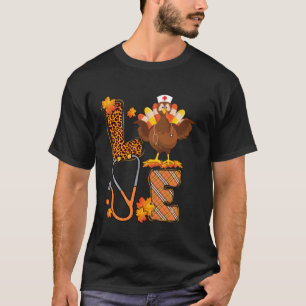 Camiseta Amor Turquia Stethoscope Enfermeira Vida Ação de G