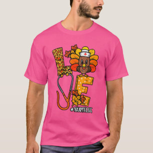 Camiseta Amor Turquia Stethoscope Enfermeira Vida Ação de G