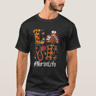 Camiseta Amor Turquia Stethoscope Enfermeira Vida Ação de G