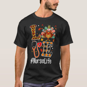 Camiseta Amor Turquia Stethoscope Enfermeira Vida Ação de G