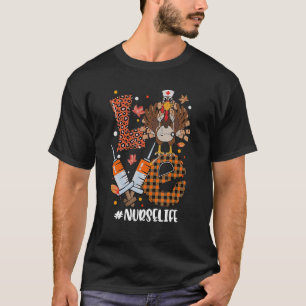 Camiseta Amor Turquia Stethoscope Enfermeira Vida Ação de G