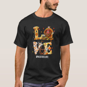 Camiseta Amor Turquia Stethoscope Enfermeira Vida Ação de G