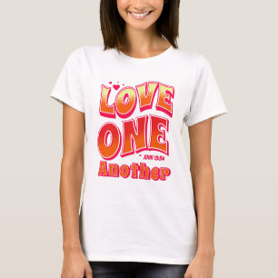 Camiseta Amor Um Ao Outro John 13:34