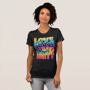 CAMISETA AMOR UNIDADE DA PAZ.