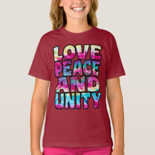 CAMISETA AMOR UNIDADE DA PAZ.