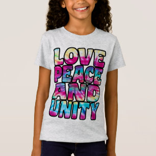 CAMISETA AMOR UNIDADE DA PAZ.