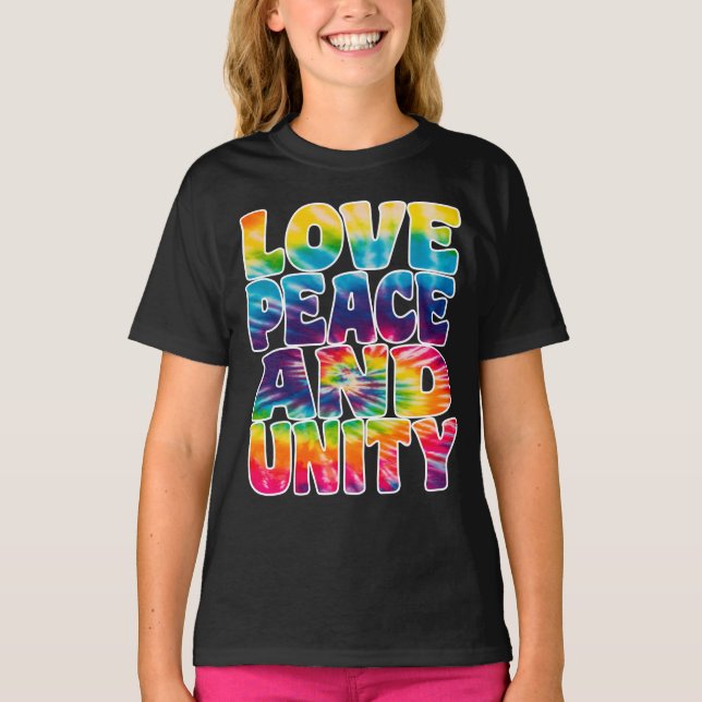 CAMISETA AMOR UNIDADE DA PAZ. (Frente)