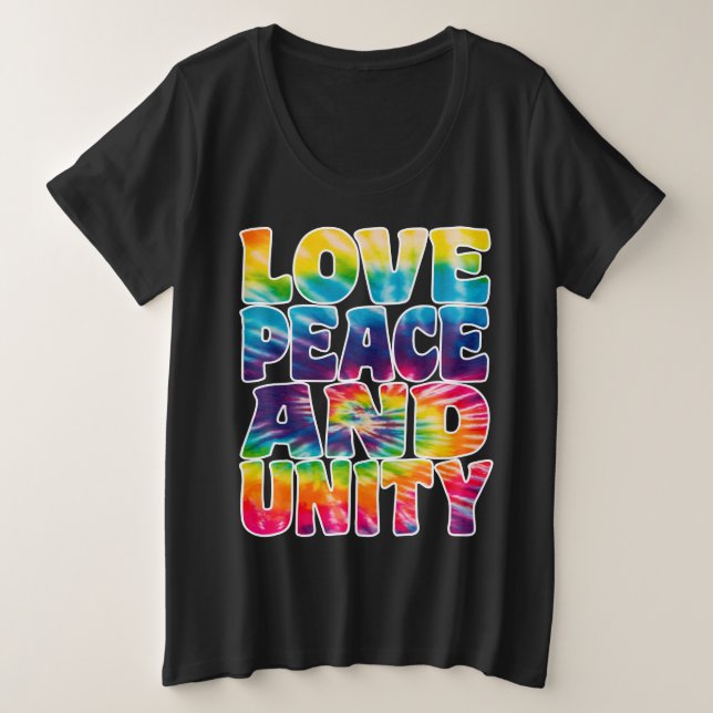 CAMISETA AMOR UNIDADE DA PAZ. (Frente do Design)