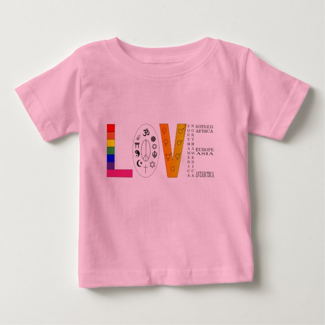 Camiseta Amor universal (Frente)