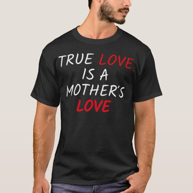 Camiseta Amor Verdadeiro É Amigo De Mães (Frente)