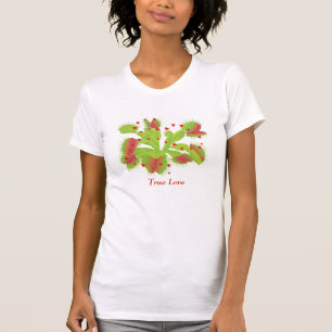 Camiseta Amor verdadeiro para Flytraps de Venus