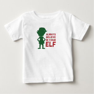 Camiseta Amor Vermelho Verde De Natal Bonito