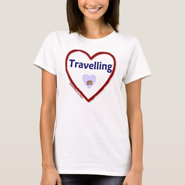 Camiseta Amor Viajando (Frente)
