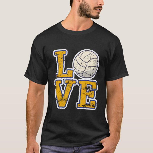 Camiseta Amor Voleibol (Frente)