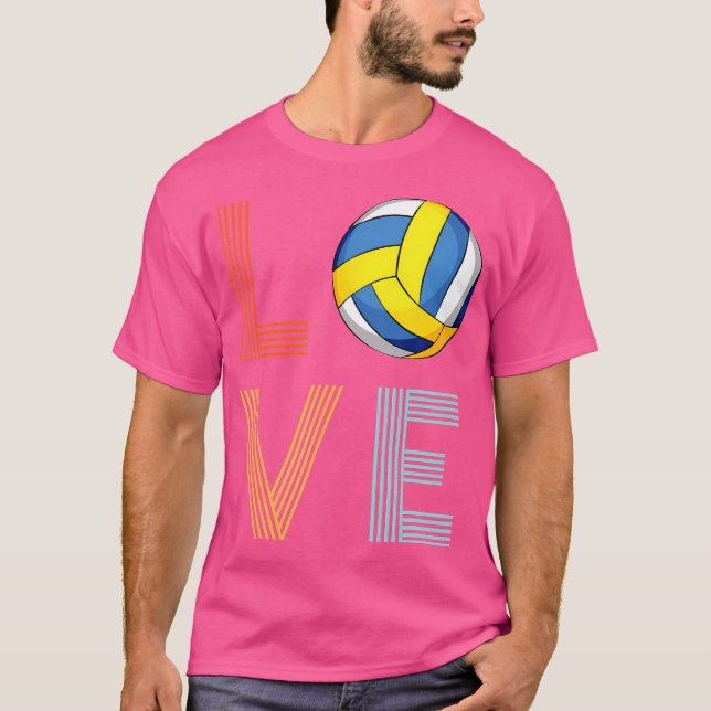 Camiseta Amor Voleibol (Frente)