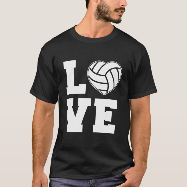 Camiseta Amor Voleibol (Frente)