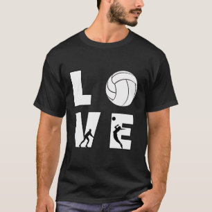 Camiseta Amor Voleibol Para N