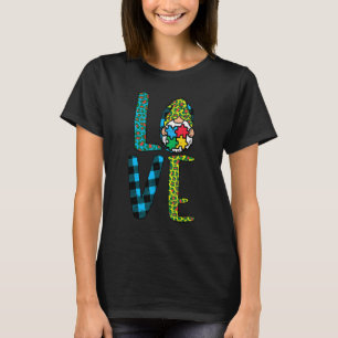 Camiseta Amor Xadrez Leopardo Gnomo Nórdico Puzzle Fofo Aut