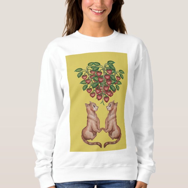 Camiseta Amor y frutillas (Frente)