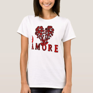 Camiseta AMORE- camisola de alças