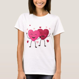 Camiseta 💞 💕 Amores Amantes Amigos 💕 Especiais do Dia do