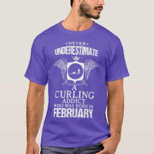 Camiseta Amortecendo Viciado Fevereiro Design Engraçado Par