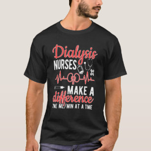 Camiseta Amortização de Enfermeiro Diálise Semana de Enferm