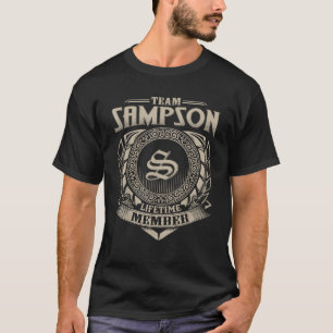 Camiseta AMOSTRA DE AMOSTRAS DE Membro DE Vida da Equipe No