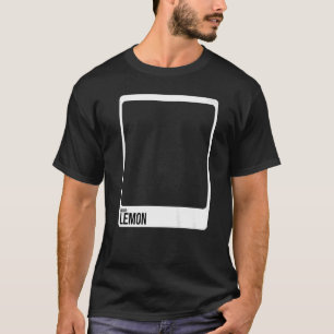 Camiseta Amostras de Tinta de Cor de Limão - Grupo Figurino