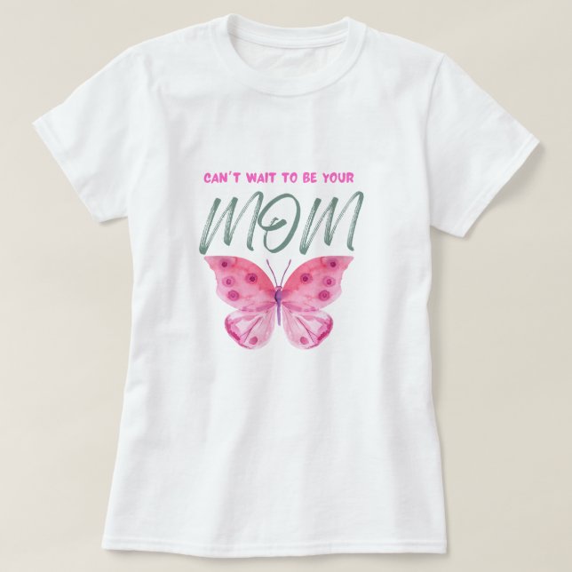 Camiseta Amour de maman, impressão d'art de la maternité, (Frente do Design)