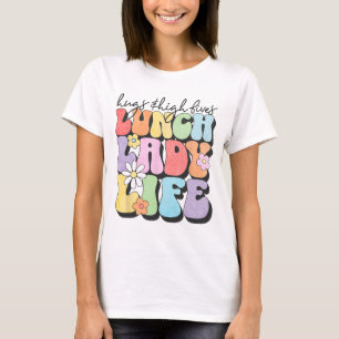 Camiseta & Almoço do Almoço Apreciação da Escola Lady V