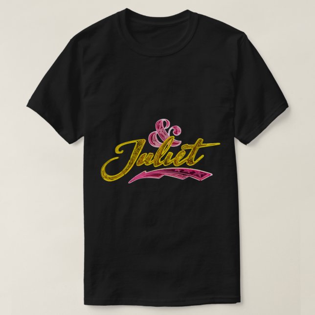 Camiseta &amp; juliet-logo Sticker (Frente do Design)