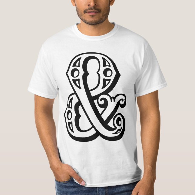Camiseta & Ampersand (Frente)