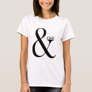 Camiseta Ampersand E Chill