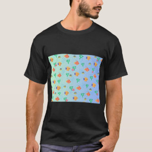 Camiseta Amphiprion e o mar
