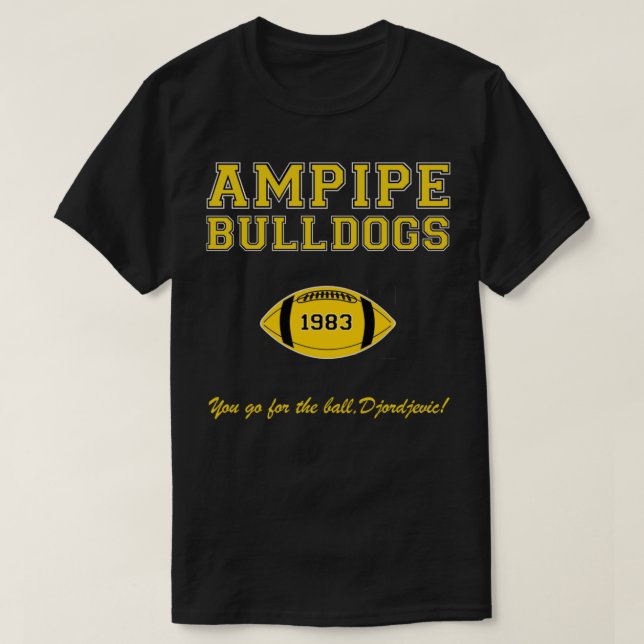 Camiseta Ampipe Futebol Alternativo de Baseball Capa T-Shi (Frente do Design)