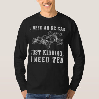 Camiseta Ampliando Galore: Preciso de um carro RC (apenas b