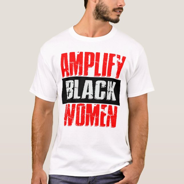 Camiseta Amplify Black Woman (Frente)