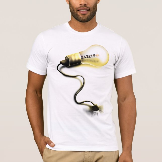 Camiseta Ampola de Zazzle (Frente)