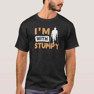 Camiseta Amputação Estou com Stumpy