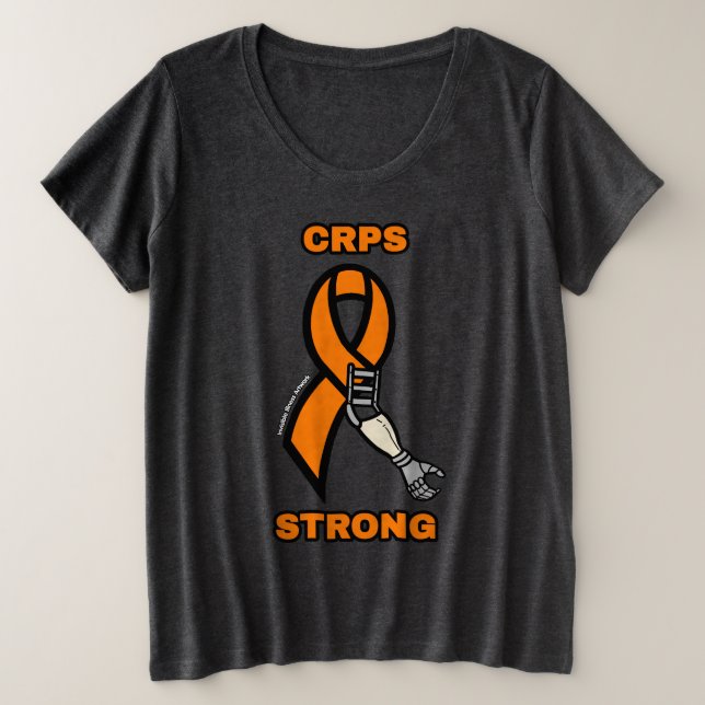 Camiseta Amputee...CRPS (Frente do Design)