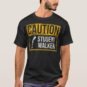 Camiseta Amputee Humor Estudante Caminhando Braço Perna Eng